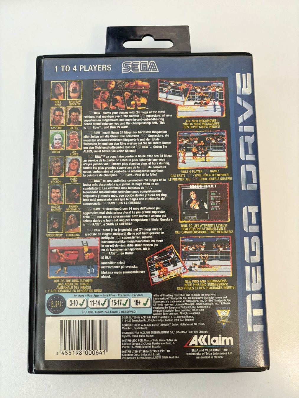 Giochi: WWF RAW (Sega Mega Drive) – Usato da Herisau venduto da Seyashop1 2