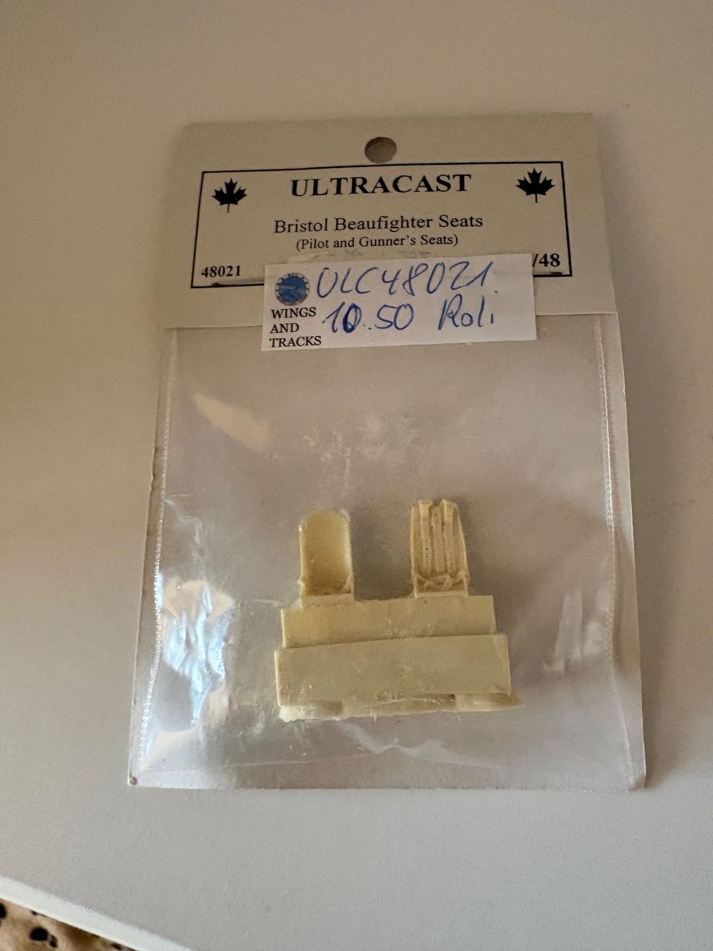 Kit di modellismo & Modellini statici: 1/48 BRISTOL BEAUFIGHTER SEATS – Usato da MÜHLEDORF/SO venduto da tru_wsv8
