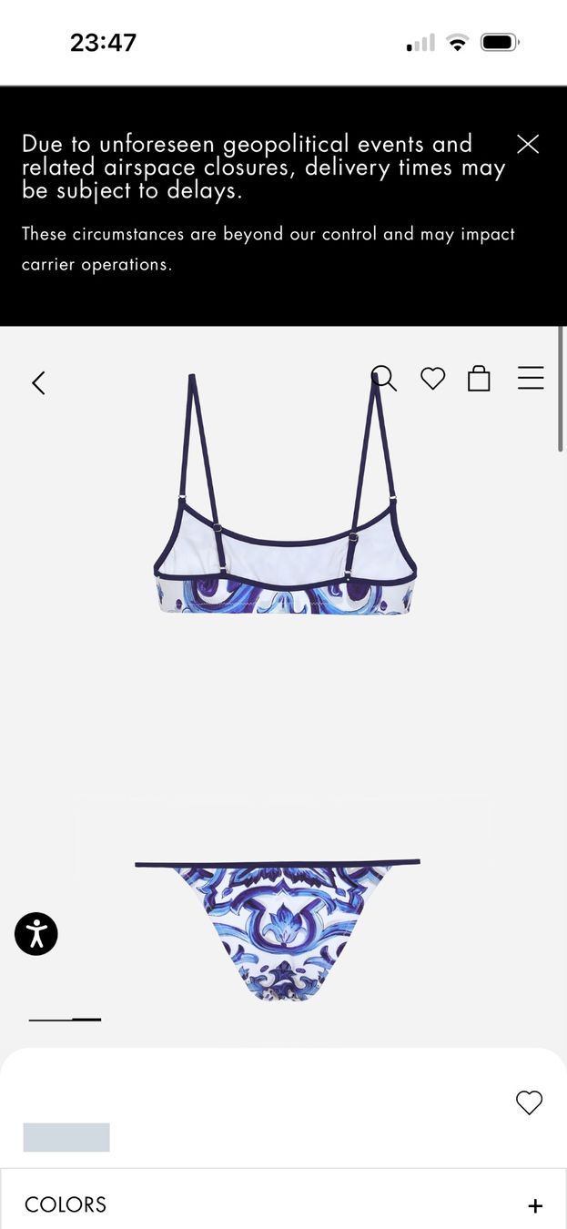 Dolce & Gabbana Costumi da bagno & Bikini: Dolce & Gabanna Bikini – Usato da Reinach AG venduto da MineD 2