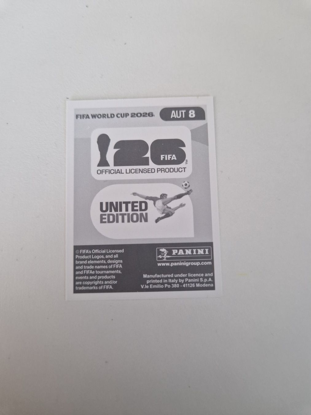 Panini Sammelbilder & Trading cards: Panini Sticker AUT8 – Neu (gemäss Beschreibung) aus Stüsslingen von white_angel86 1