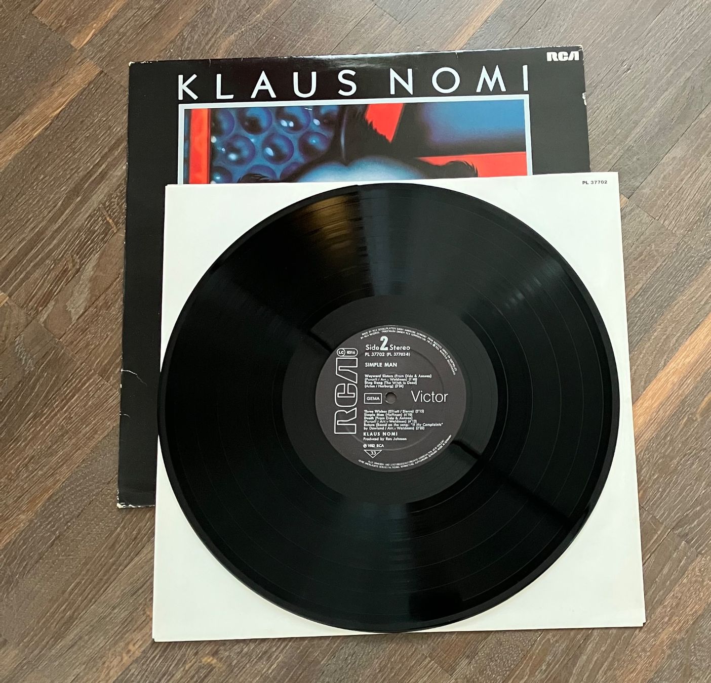Dischi in vinile: KLAUS NOMI - SIMPLE MAN – Usato da steffisburg venduto da Dstauffer 3