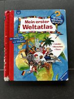 Mein erster Weltatlas (Ravensburger) mit Weltkarte+Sticker.