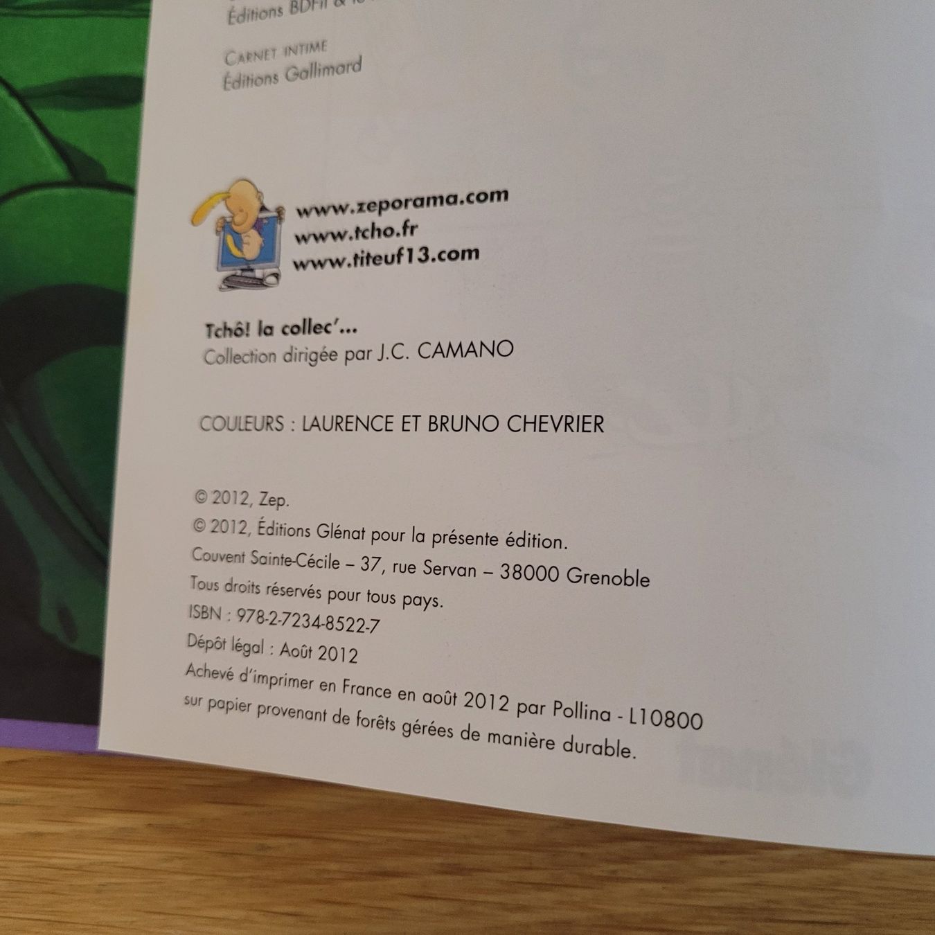 Fumetti: BD Titeuf 13. à la folie – Usato da Biel/Bienne venduto da Destockweb 2