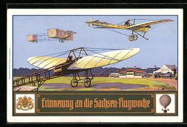 Erinnerung an die Sachsen-Flugwoche, Flu