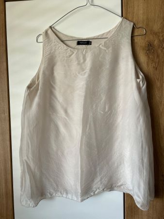 Sommer Top aus Seide Grösse M-L