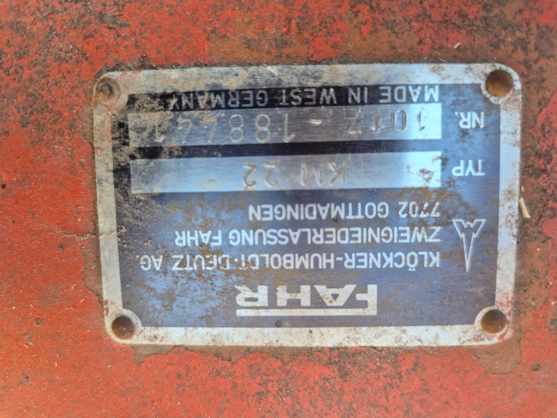 Tutte le macchine: Mähwerk Fahr KM22 – Usato da Beromünster venduto da StockerLW 2