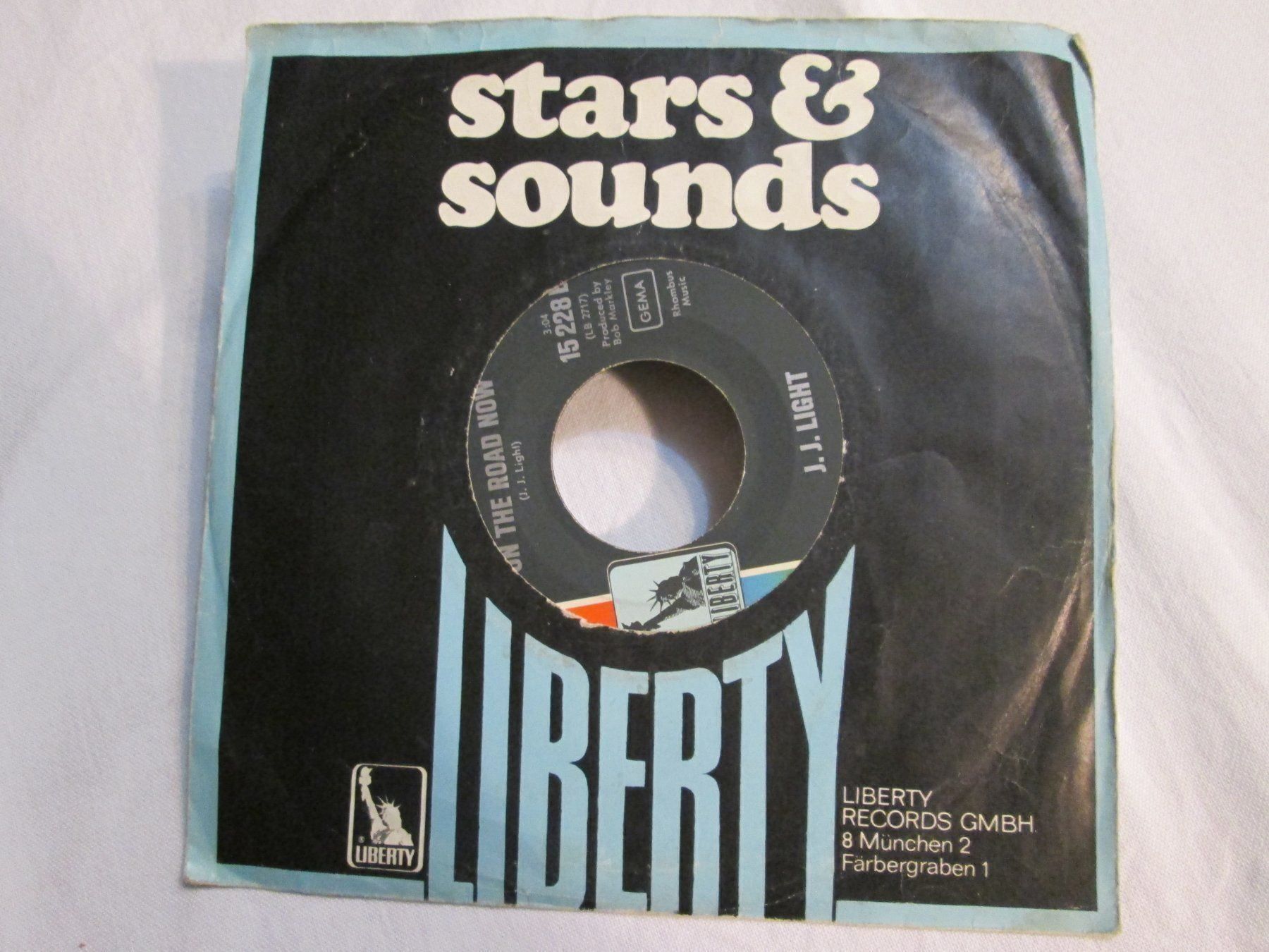 Dischi in vinile: Disque vinyle J.J. Light "On The Road Now" – Usato da La Chaux-de-Fonds venduto da Marteaux 3