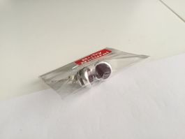 Ohrstecker Rubin in Silber 925