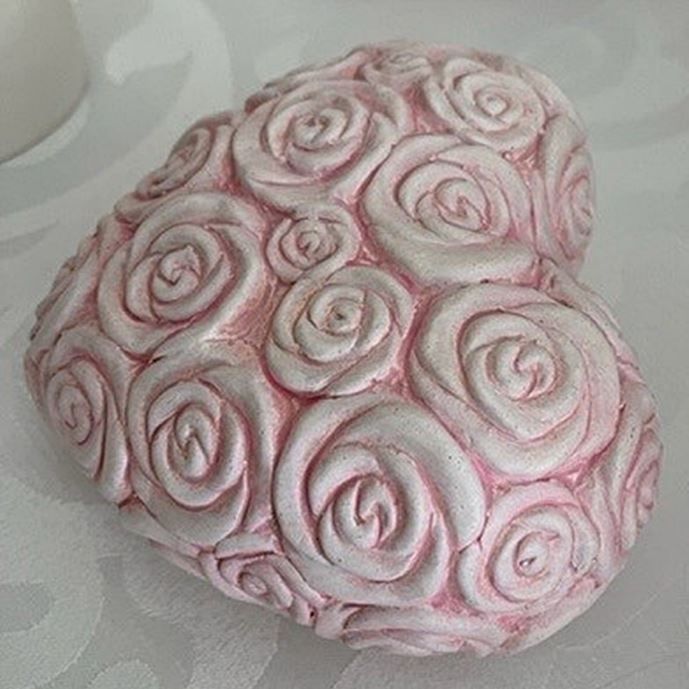 Tutte le decorazioni: Deko Herz rosa Flower M - Blumendesign – Nuovo e nell'imballaggio originale da Wettingen venduto da Swala 1