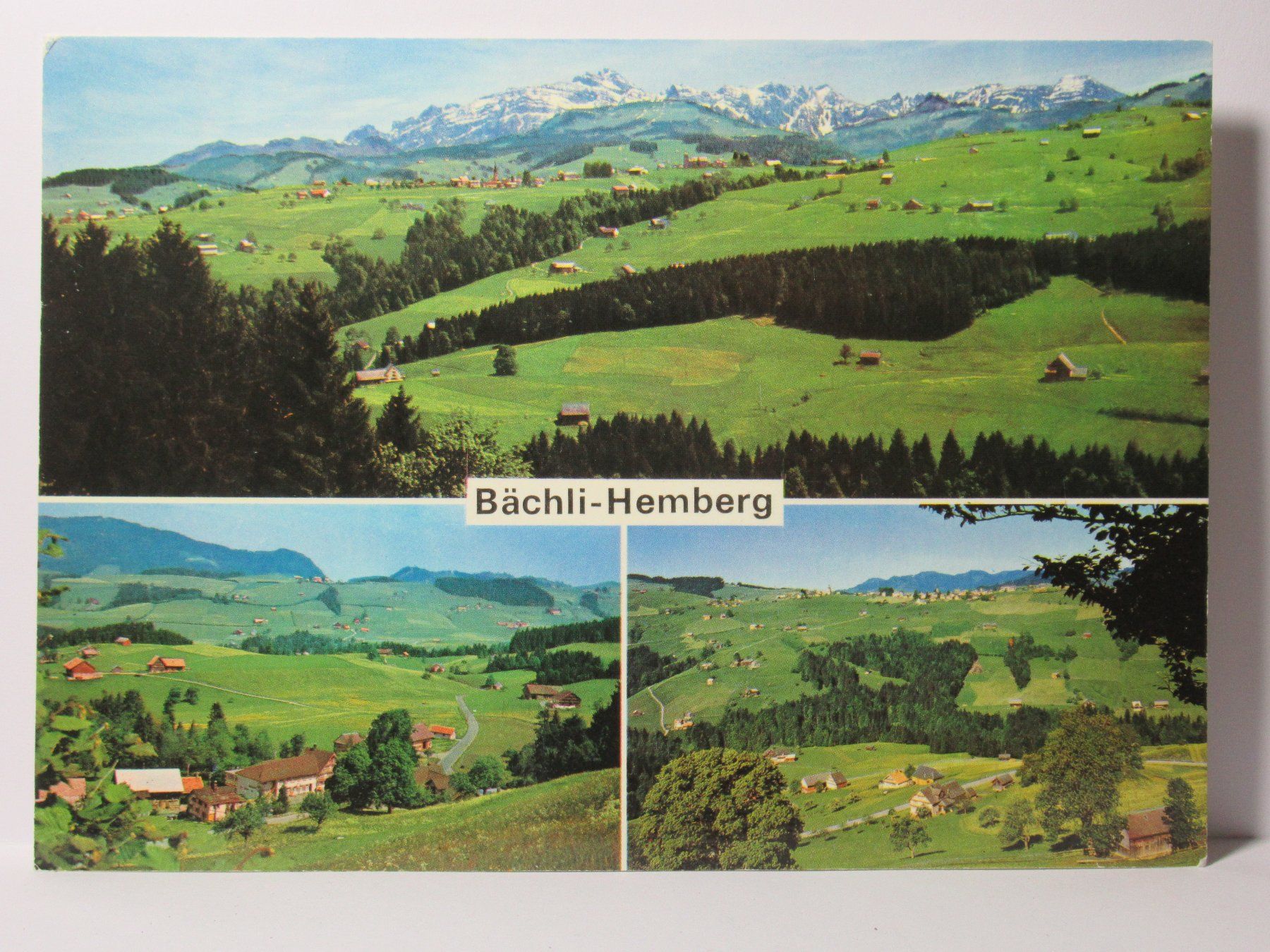 Ansichtskarten: Bächli - Hemberg – Neu (gemäss Beschreibung) aus Grenchen von Bluemchen1900