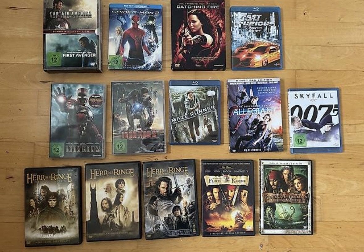 Tutti i DVDs: Ganze Dvd-Sammlung 92 Dvds – Usato da Krattigen venduto da Jochebed