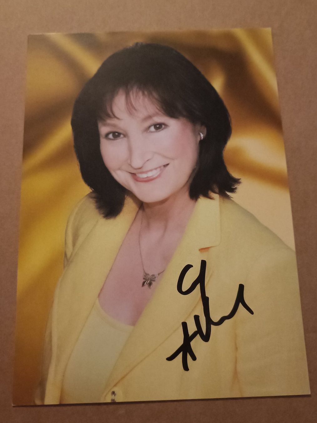 Autografi: Gaby Albrecht - handsignierte Autogrammkarte – Usato da Menziken venduto da Artographs