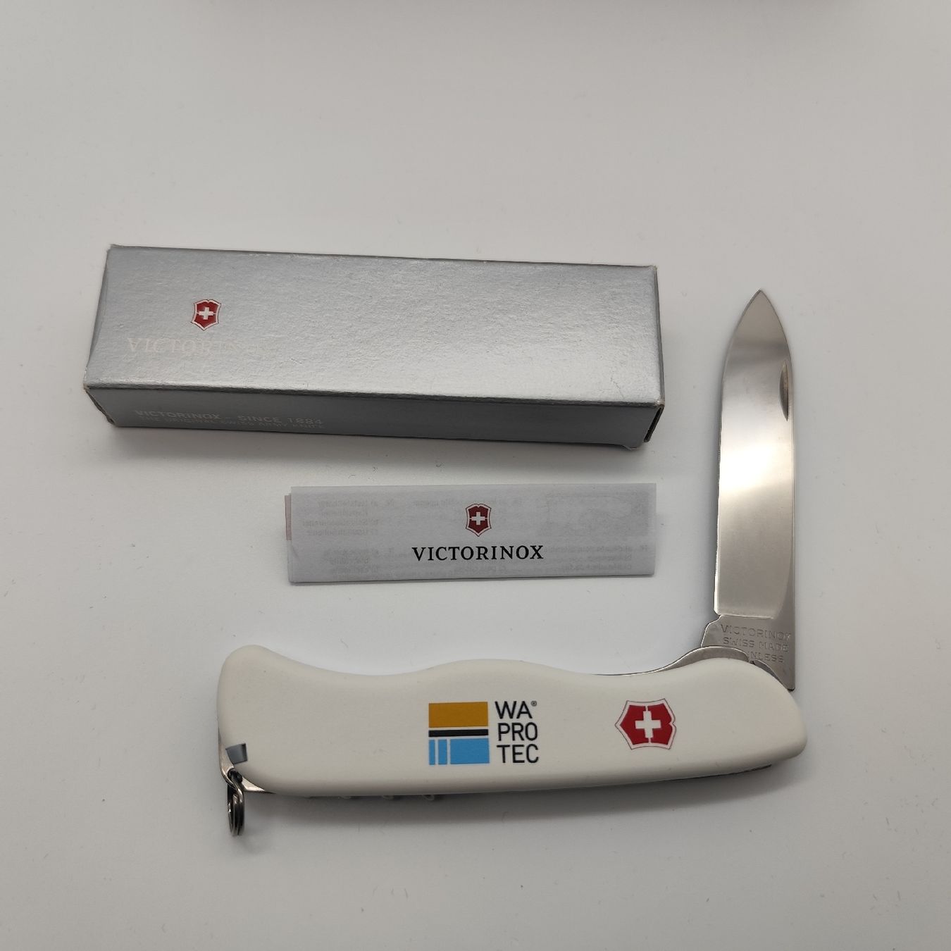 Victorinox Taschenmesser: Victorinox WA PRO TEC Werbemesser – Neu und originalverpackt aus Hellbühl von 30R_R30