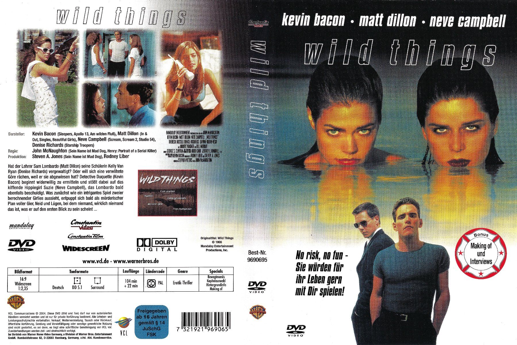 Tutti i DVDs: Wild Things – Usato da Zürich venduto da Cineasten