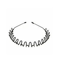 Metall Haarband, Rutschfester Haarreif f. grosse Wellen NEU
