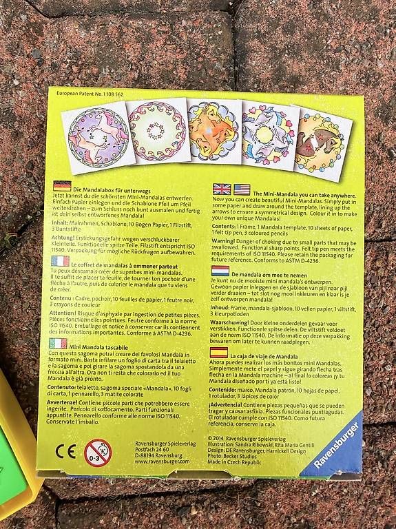Sciablone: Mandala Designer von Ravensburger – Usato da Neftenbach venduto da Baeumel 1
