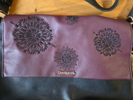 Desigual Leder Handtasche Tasche