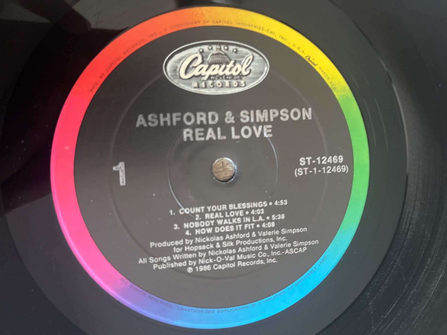 Schallplatten: A738/Ashford & Simpson - Real Love – Gebraucht aus Frutigen von Philippe_jsp 2