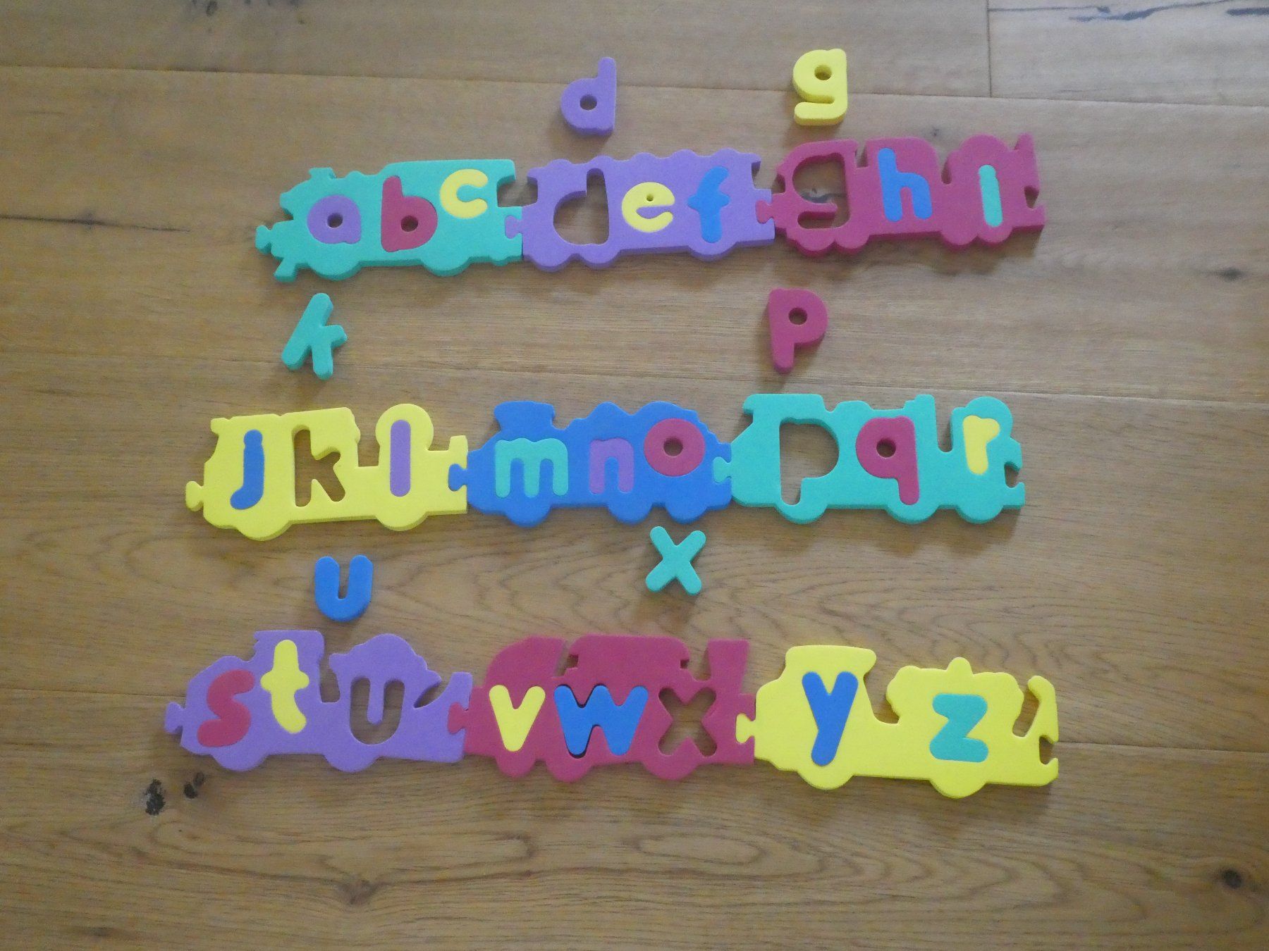 Spielzeuge: ABC Puzzle – Gebraucht aus Dinhard von heidibei