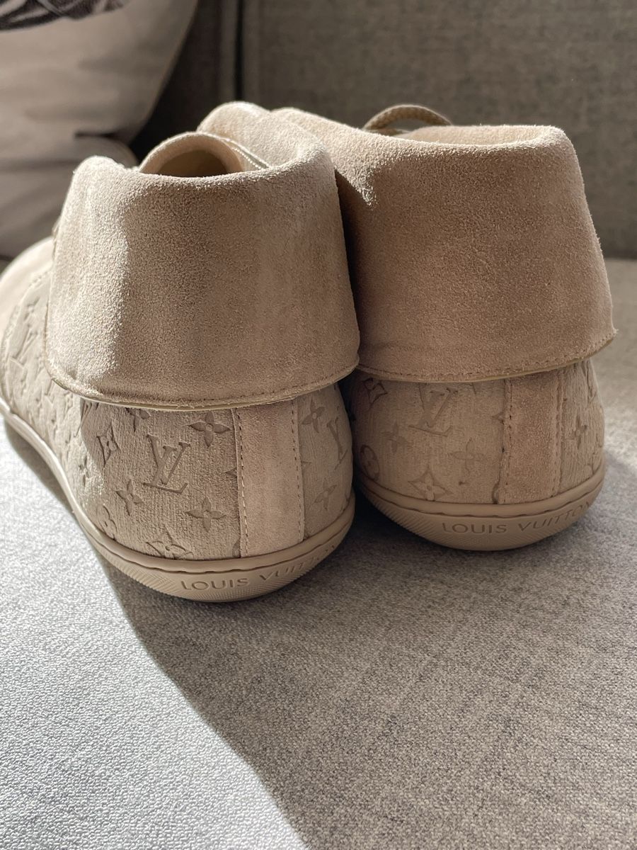 Louis Vuitton Scarpe da donna: Louis Vuitton suede sneaker size 38.5 – Nuovo e nell'imballaggio originale da Cologny venduto da fab_ez 5