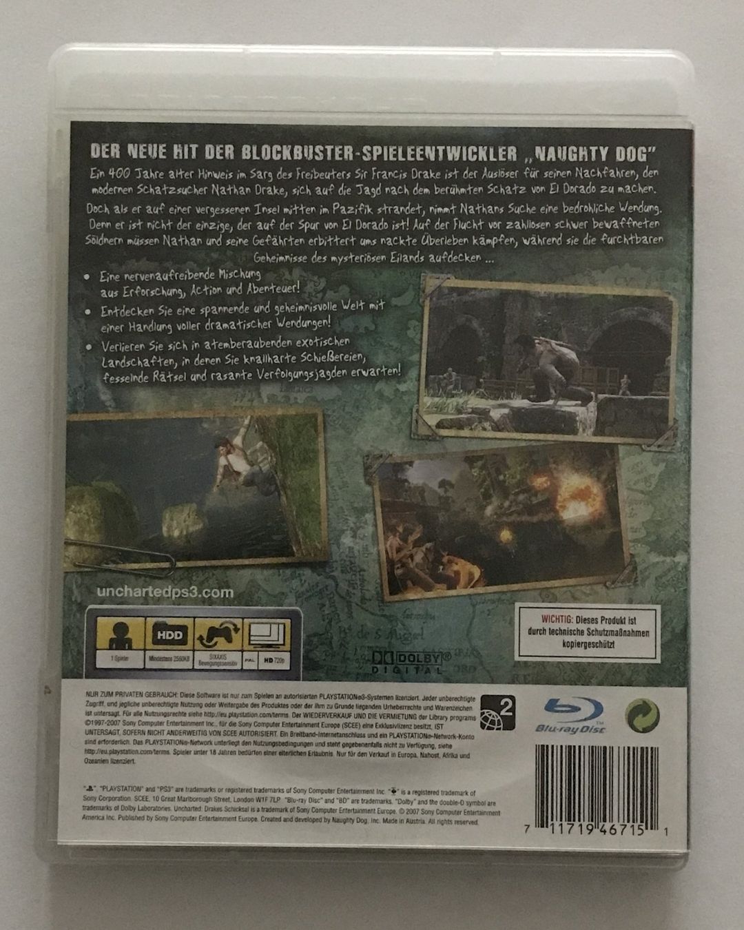 Giochi: PS3 - Uncharted: Drake's Schicksal – Usato da Allschwil venduto da Bullach 2