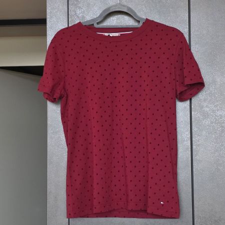 🐸 TOMMY HILFIGER T-SHIRT GEPUNKTET