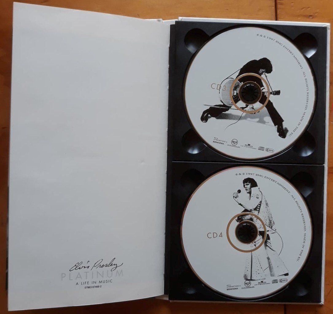 CD: ELVIS PRESLEY - Box set 4x CD's 1997 – Usato da Le Locle venduto da PereiraHugo 3