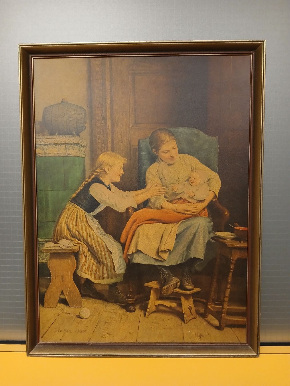Dipinti: Albert Anker "Das erste Lächeln" – Usato da Anzonico venduto da lollly111