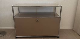 Neuwertig USM Haller Beistelltisch Sidetable beige