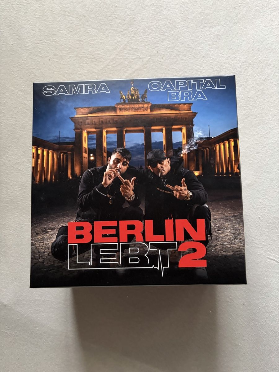 CD: Capital Bra x Samra Berlin Lebt 2 Box – Usato da Balsthal venduto da Sven.sch