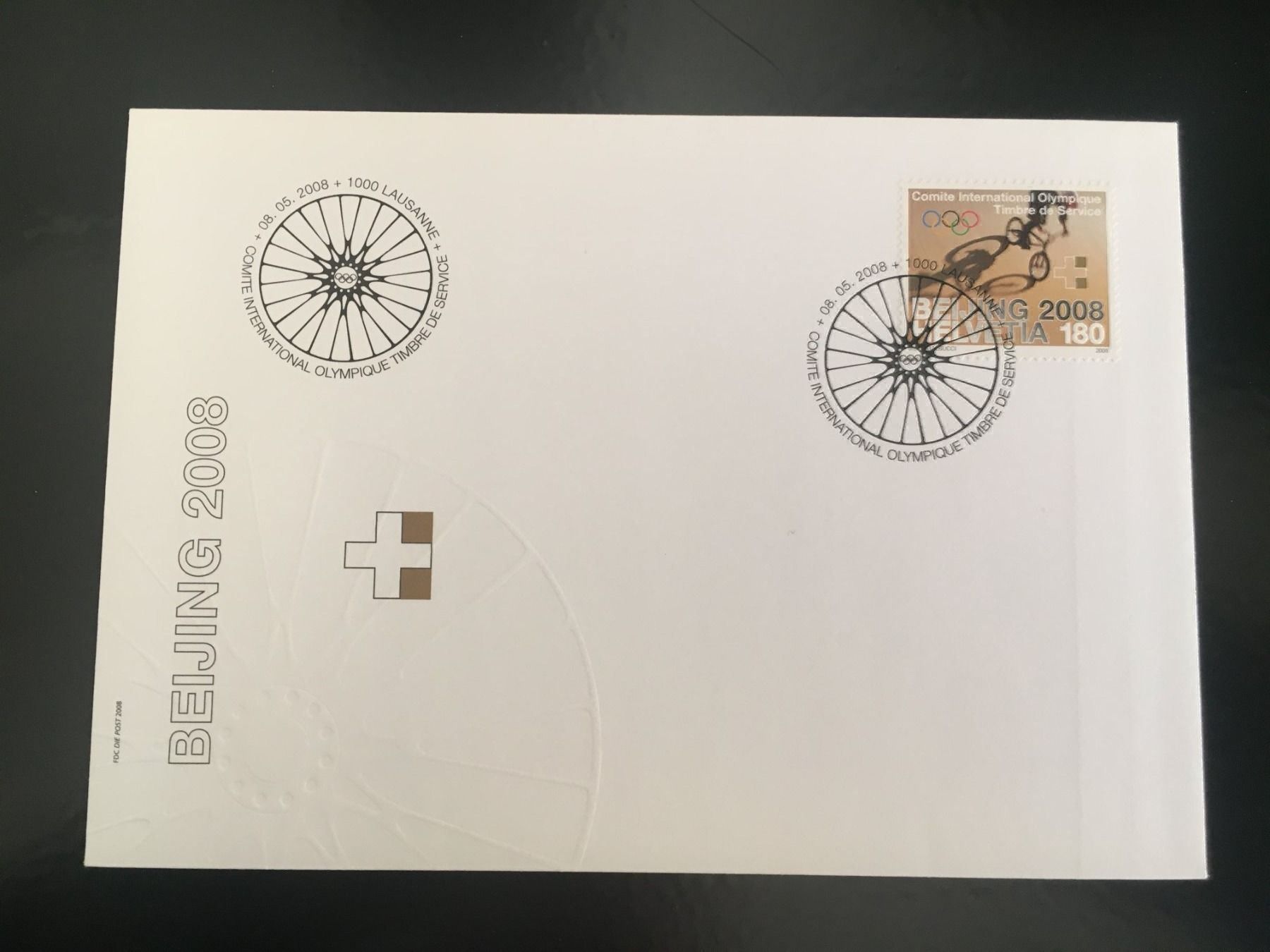 Tutti i francobolli: 2008 / CIO / Znr: 6 / FDC – Nuovo (secondo la descrizione) da Grand-Lancy venduto da Dany1973