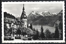 AK Axenstein, Park Hotel mit Urirotstock