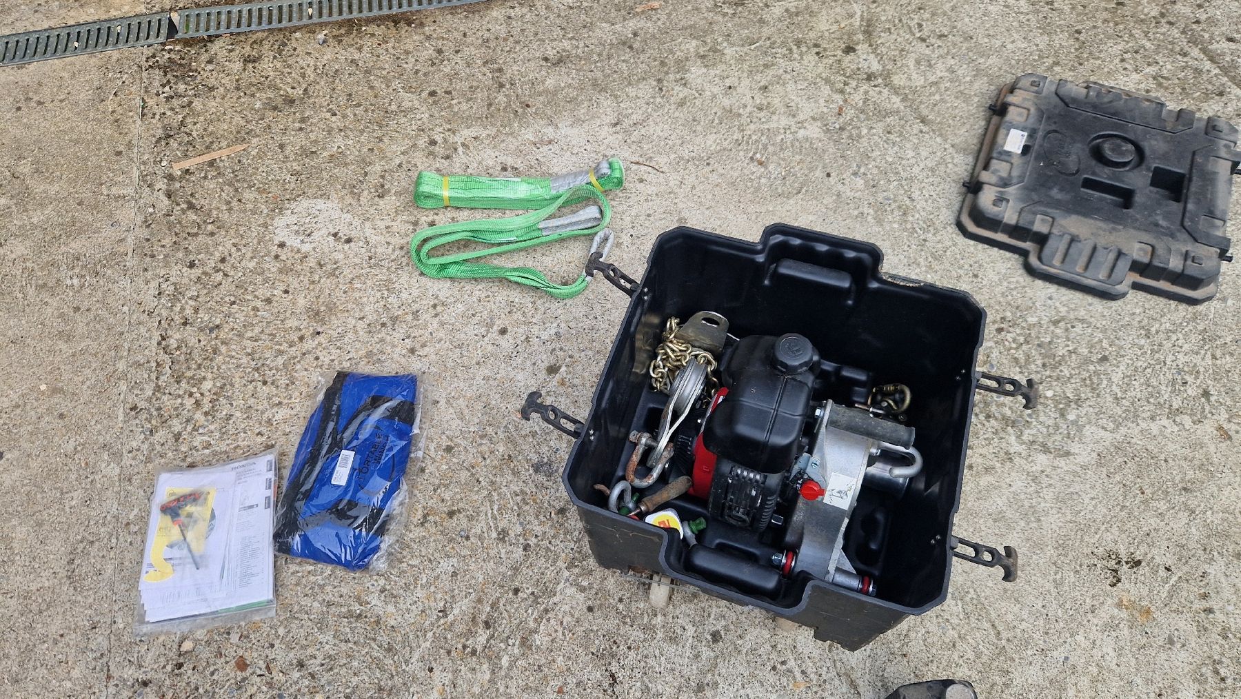 cabestan thermique de la marque Portable Winch (modèle PCW50 (Gebraucht ...