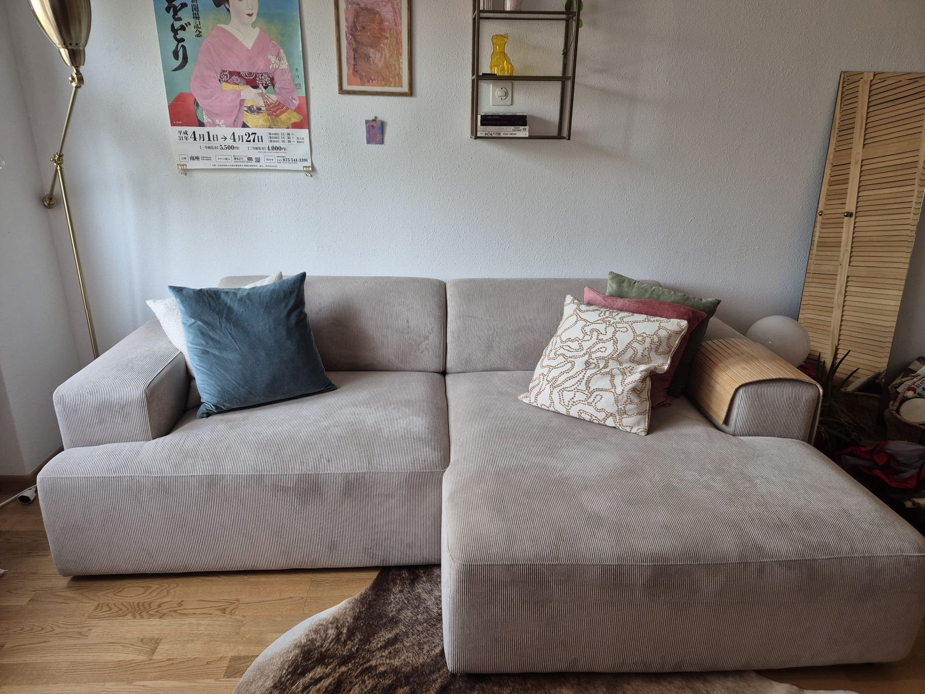 Micasa Divani: Ecksofa Beige Cord von Micasa – Usato da Bern venduto da Myrtha3