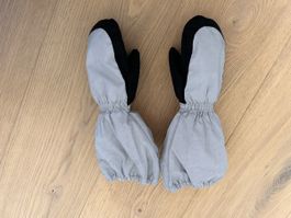 Reima Fäustlinge schwarz grau Grösse 3 guter Zustand