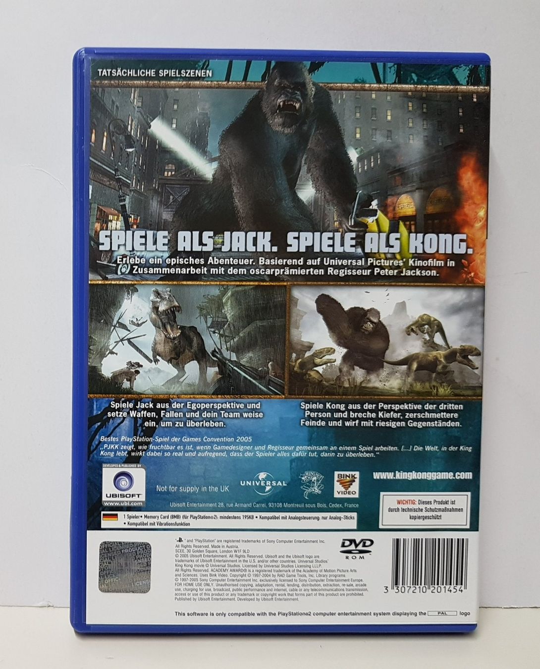 Giochi: King Kong ein episches Abenteuer  PS 2 – Usato da Schüpfheim venduto da Games_Spielkonsolen 3