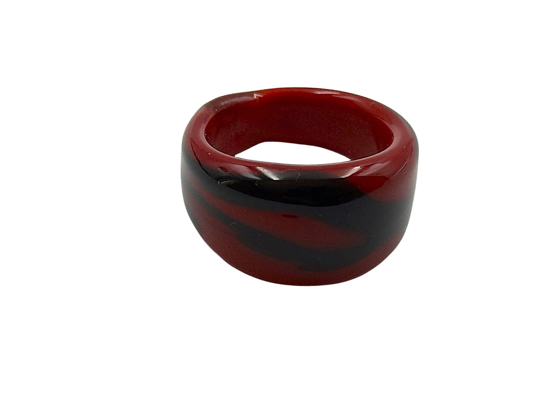 Murano Anelli: Ring Murano Glas G 51 Breite 11mm – Nuovo e nell'imballaggio originale da Oberkulm venduto da Murano-Schmuck 3