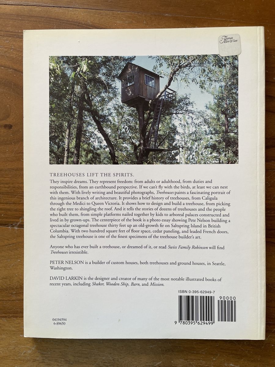 Libri: Baumhäuser bauen: Das grosse Handbuch von Peter Nelson. – Usato da Bad Zurzach venduto da Cookie_0619 1