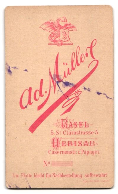 Fotografie &  Plakate: Fotografie Ad. Müller, Basel, St. Clara – Gebraucht aus Berlin von bartko-reher 1