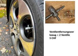 Ventilentfernungswerkzeug + Ventil