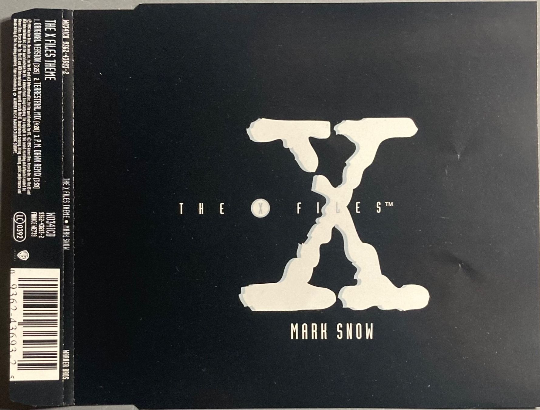 CD: MARK SNOW - THE X-FILES – Usato da Poliez-Pittet venduto da Newtown-Records
