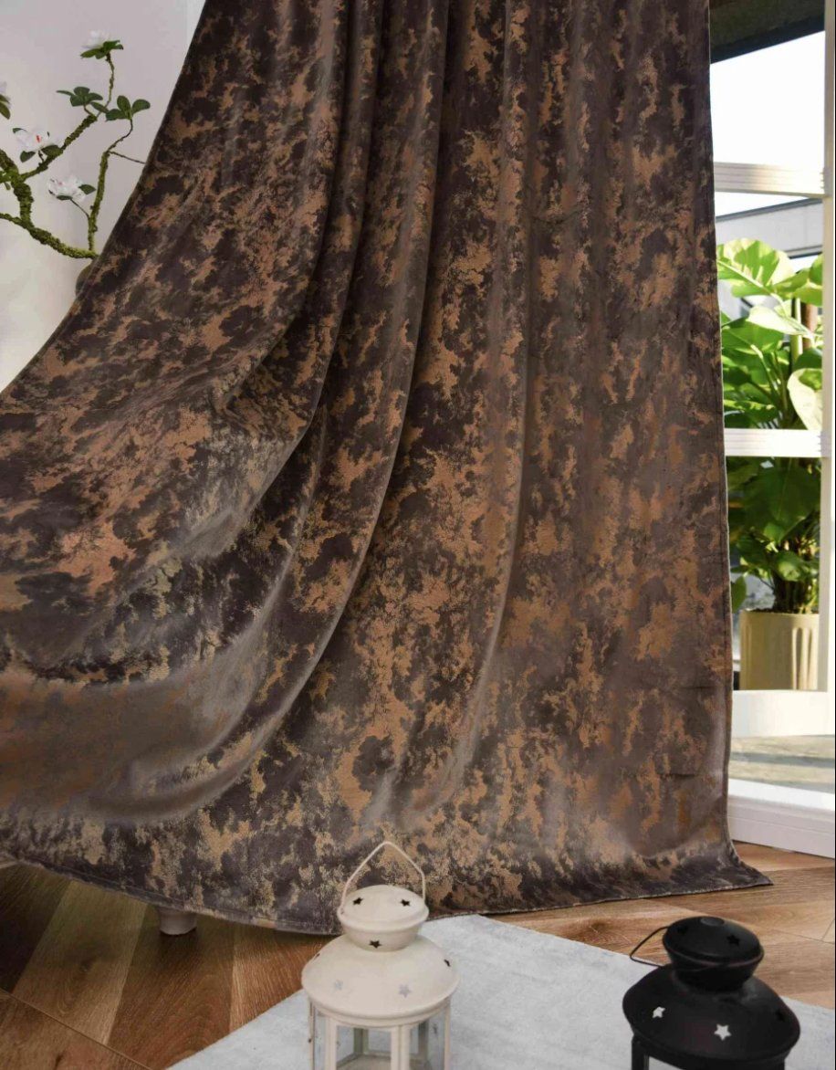 Tende: Vorhänge Samt Damast 2er-Set BxH 140x245cm – Nuovo e nell'imballaggio originale da Adlikon b.Regensdorf venduto da MK-VORHANGSERVICE 6