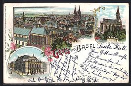 Litho Basel, Teilansicht, St. Elisabethe