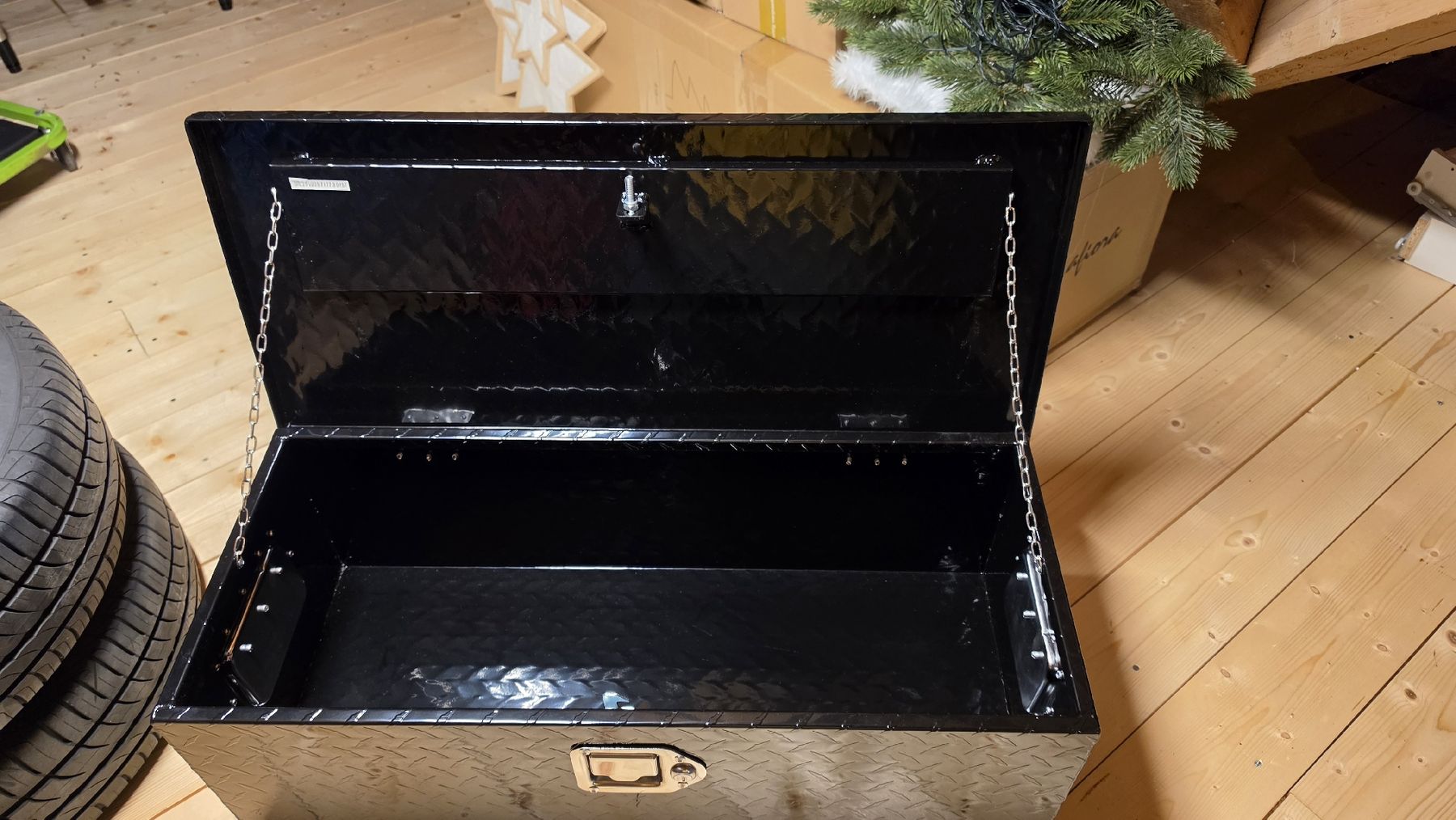 Transportkisten: Aluminium Transport Box Auto mit Schlüssel – Neu und originalverpackt aus Hausen am Albis von M.Kurz 2