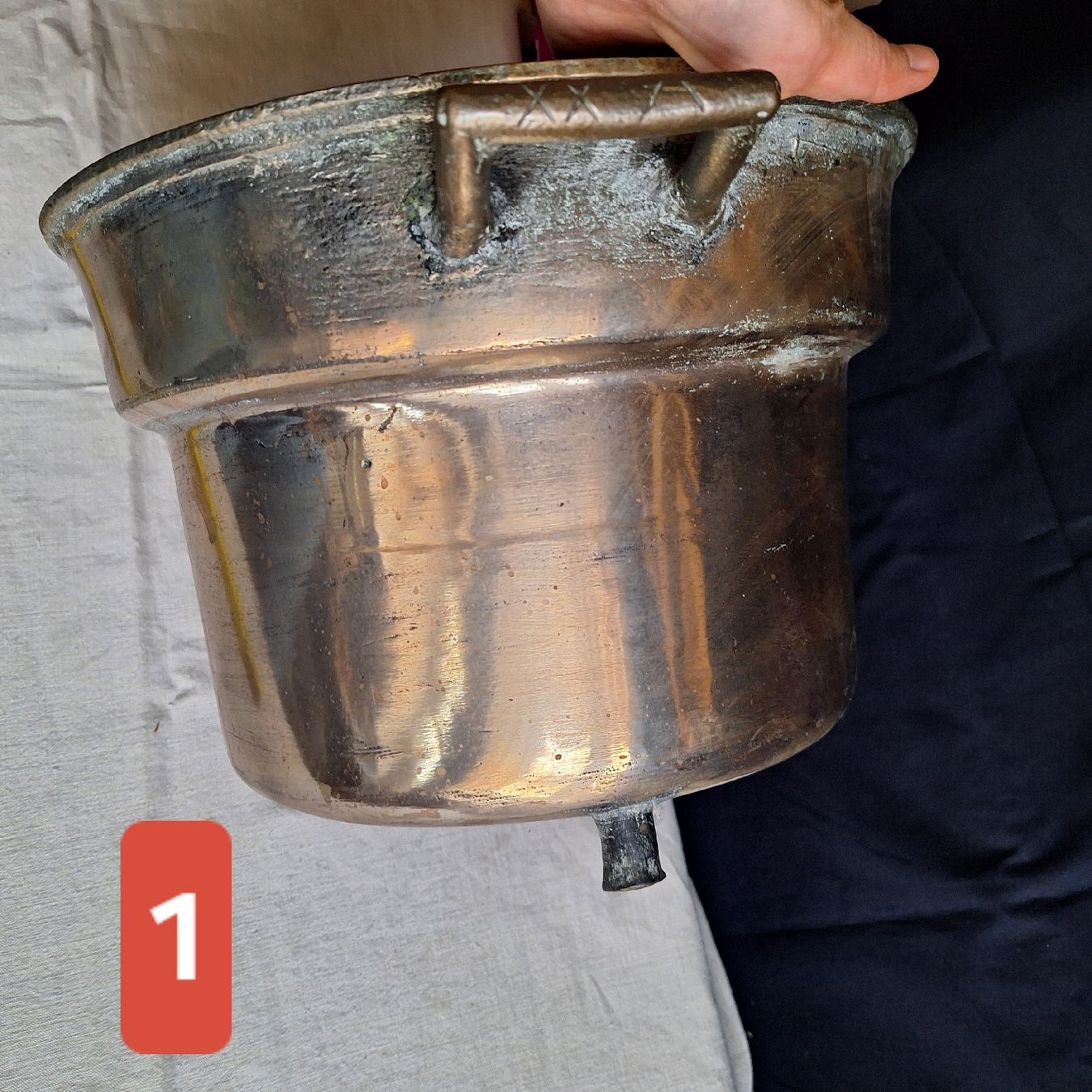 Töpfe: Sehr schwerer, grosser massiver Kessel – Gebraucht aus Winterthur von Goldpipau 5