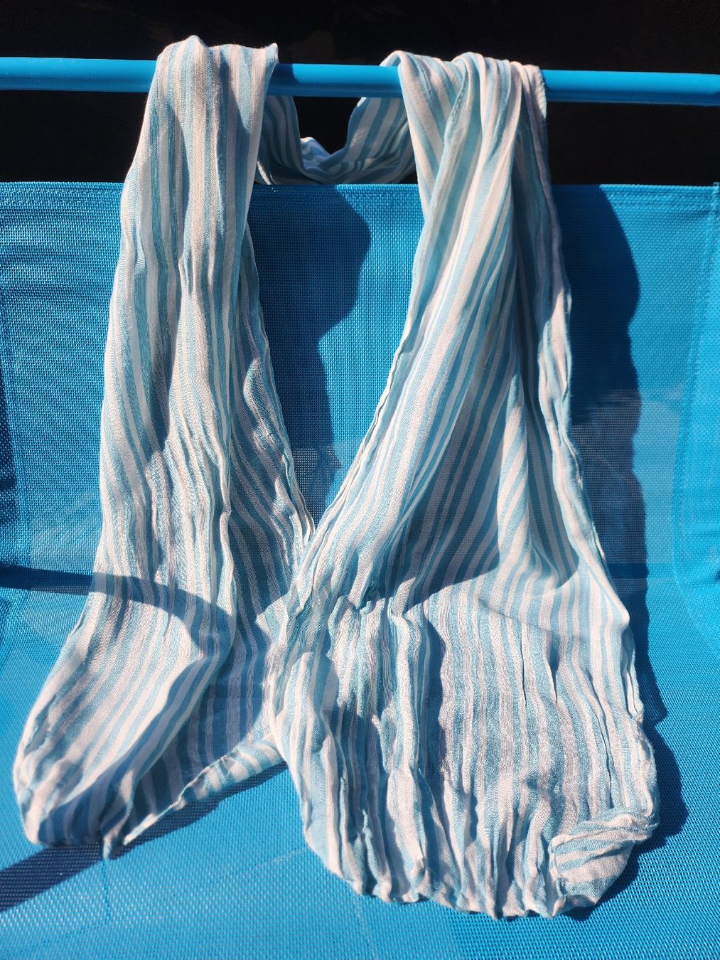 Foulards & écharpes: leichter Sommerschal, gestreift – D'occasion à Forch par ang_bhq6