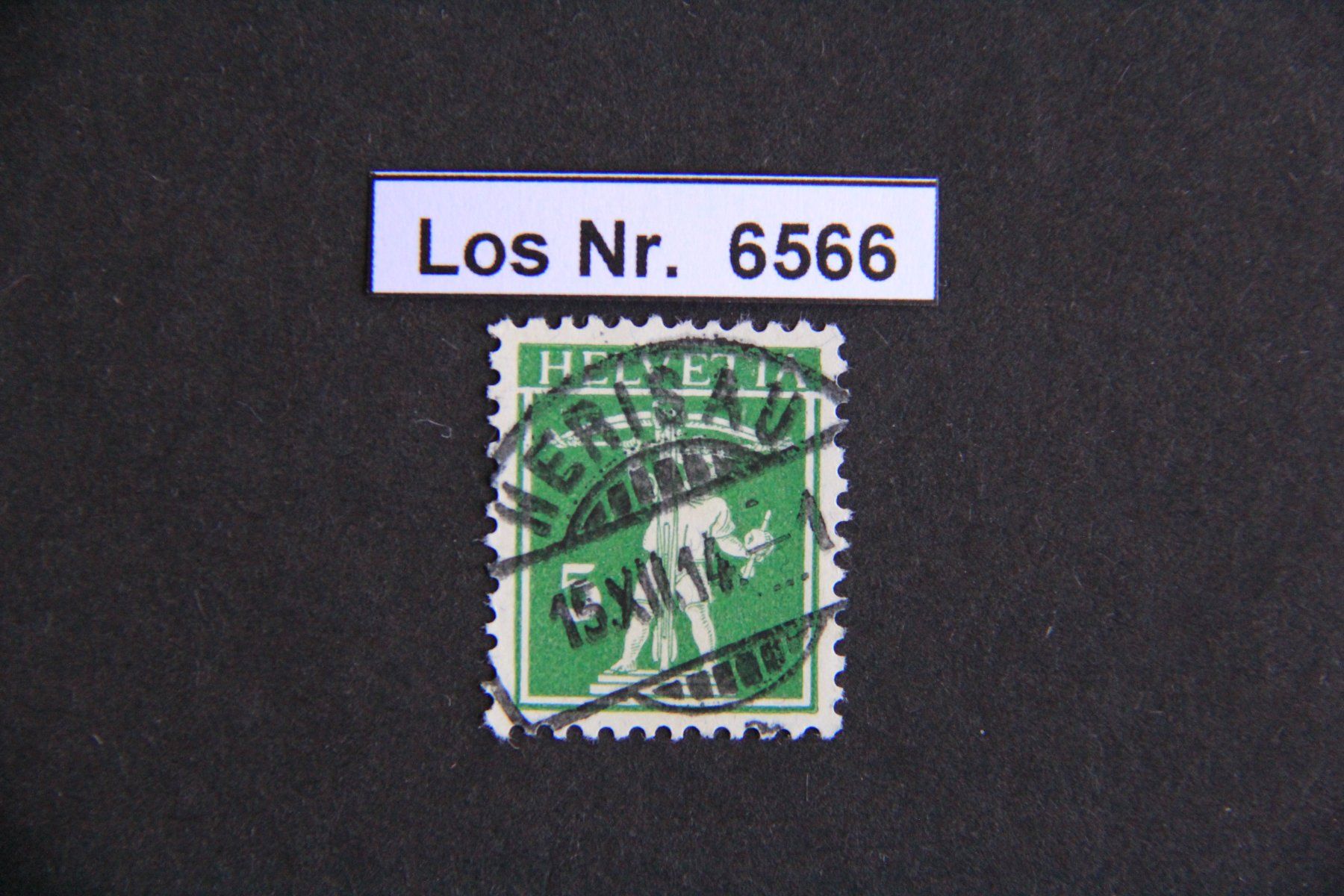 Tutti i francobolli: CH 1911 sauberer Vollstempel                        Los 6566 – Usato da Volken venduto da jukon65