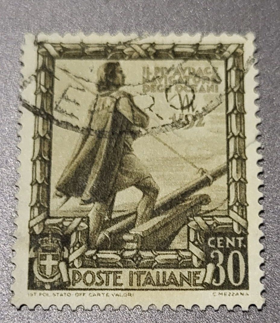 Tutti i francobolli: Italien 1938 alte briefmarke – Usato da St Gallen venduto da Stampsalshobby