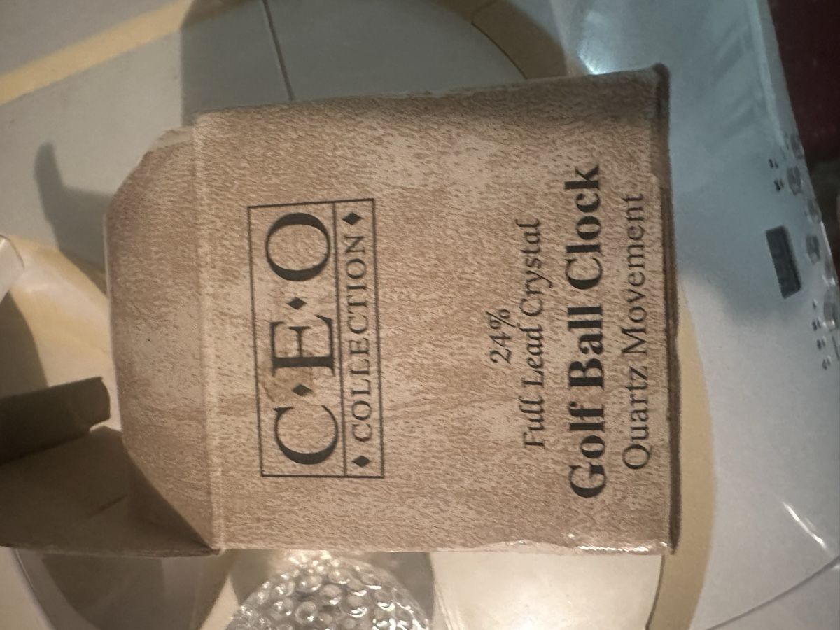 Orologi da terra & Orologi da parete: Steh Uhr Golf Ball clock c.e.o. Collection – Usato da Wettingen venduto da Phibras 2