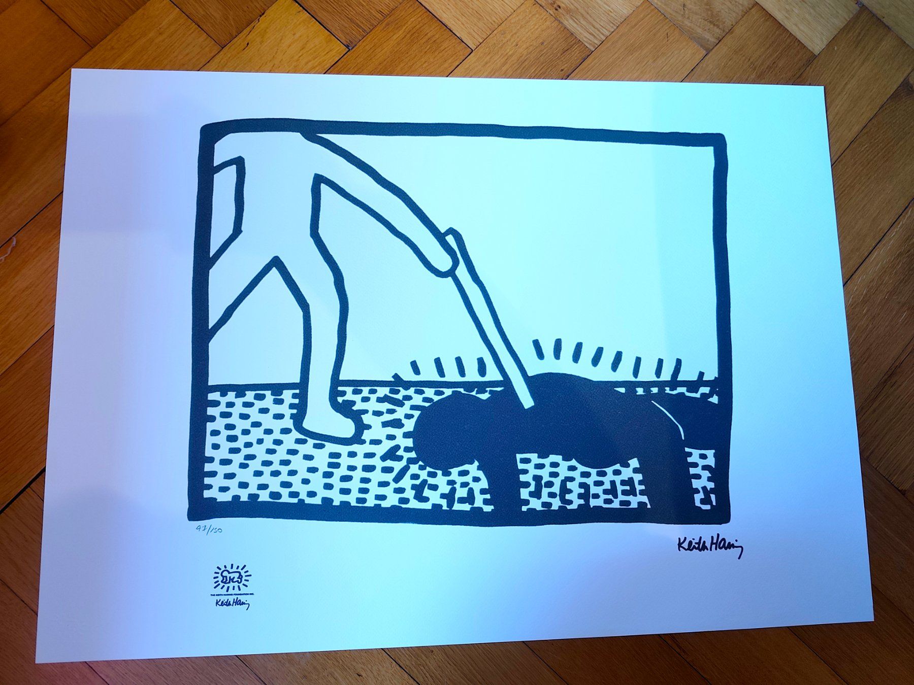 Grafica & Litografie: Keith Haring foundation – Usato da Montreux venduto da LeVintage33